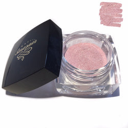 24K Gold Loose Highlighter Powder- Frosty Pink - Sarazaar